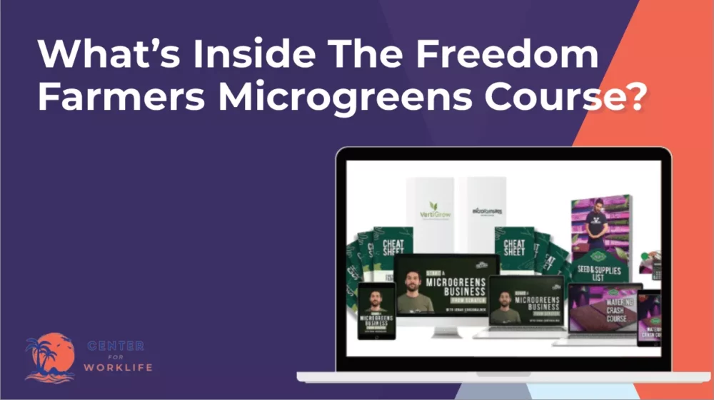 What's Inside The Freedom Farmers Microgreens Course