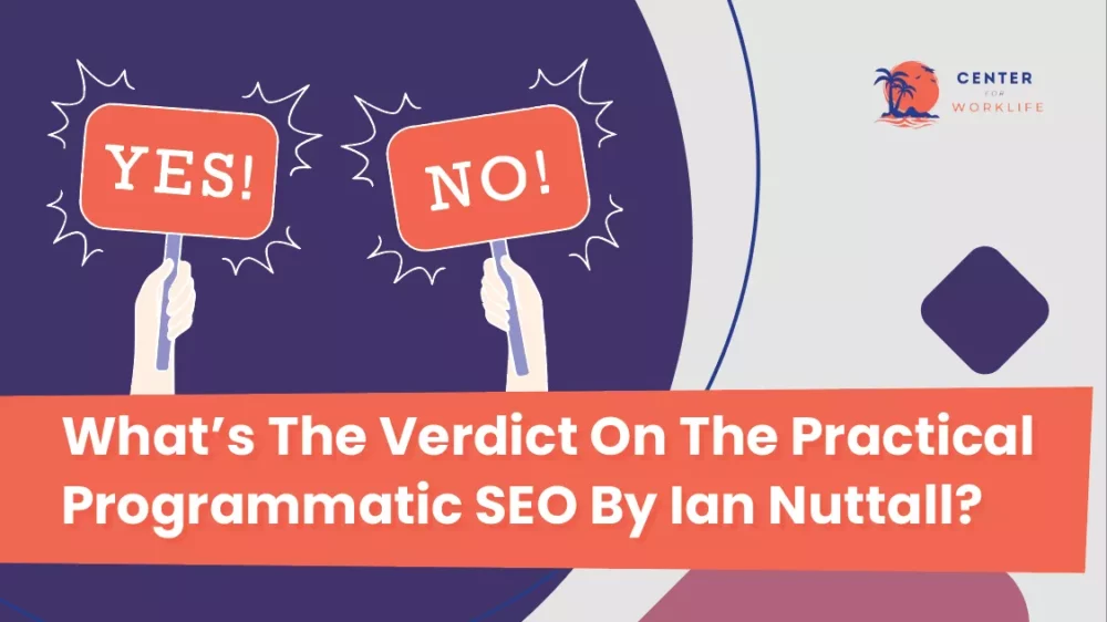  What’s The Verdict On The Practical Programmatic SEO By Ian Nuttall