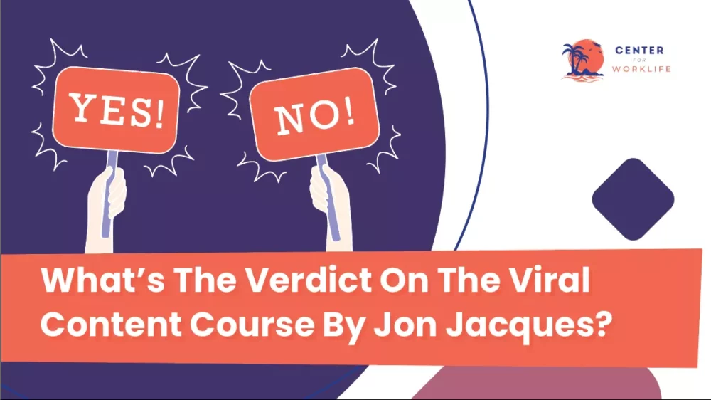 What’s The Verdict On The Viral Content Course By Jon Jacques