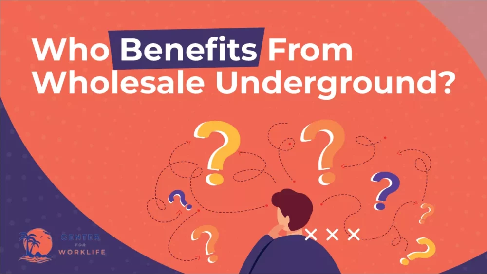 Who Benefits From Wholesale Underground, And Who Should Stay Away
