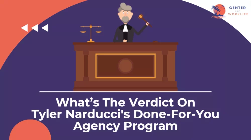 TLDR - What’s The Verdict on Tyler Narducci's Done-For-You Agency Program
