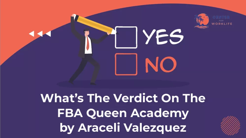 TLDR – What’s The FBA Queen Academy by Araceli Valezquez